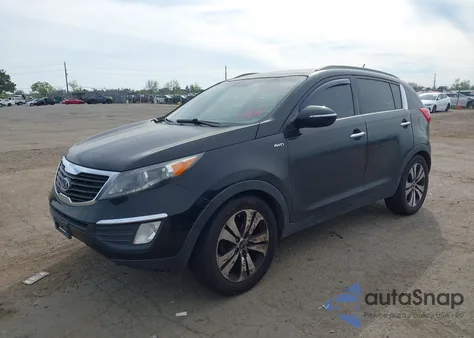 2012 Kia Sportage Ex z USA, uszkodzony, nr VIN KNDPCCA21C7207533